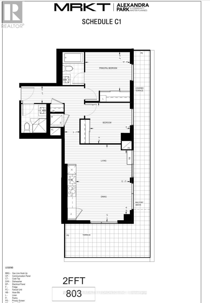 803 - 115 Denison Avenue, Toronto, Ontario M5T 2N1 - Photo 3 - C12494264