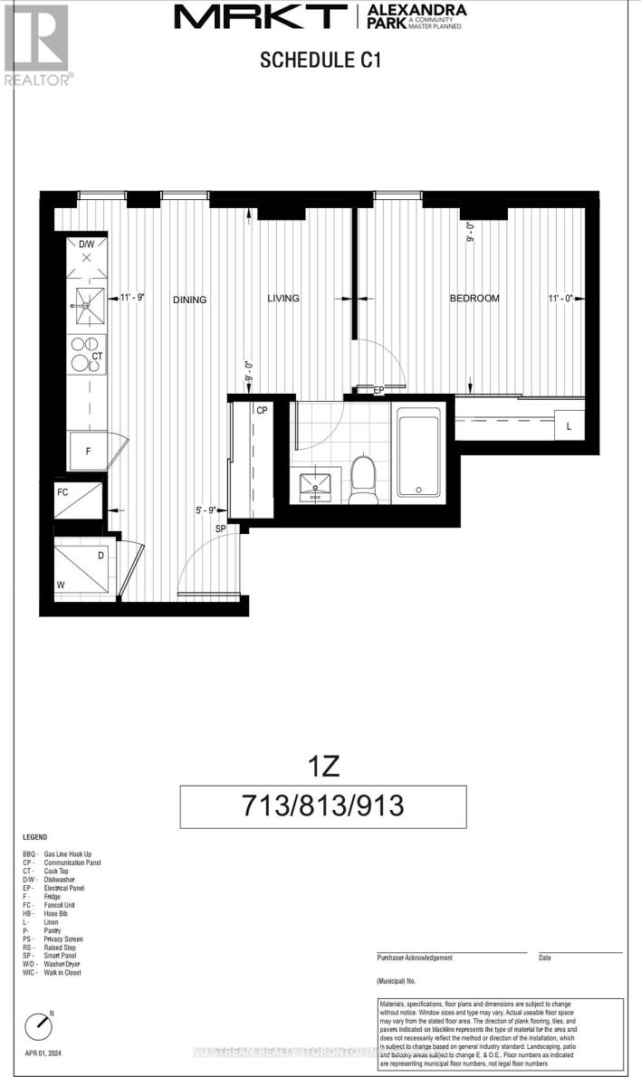 813 - 115 Denison Avenue, Toronto, Ontario M5T 2N1 - Photo 3 - C12476120