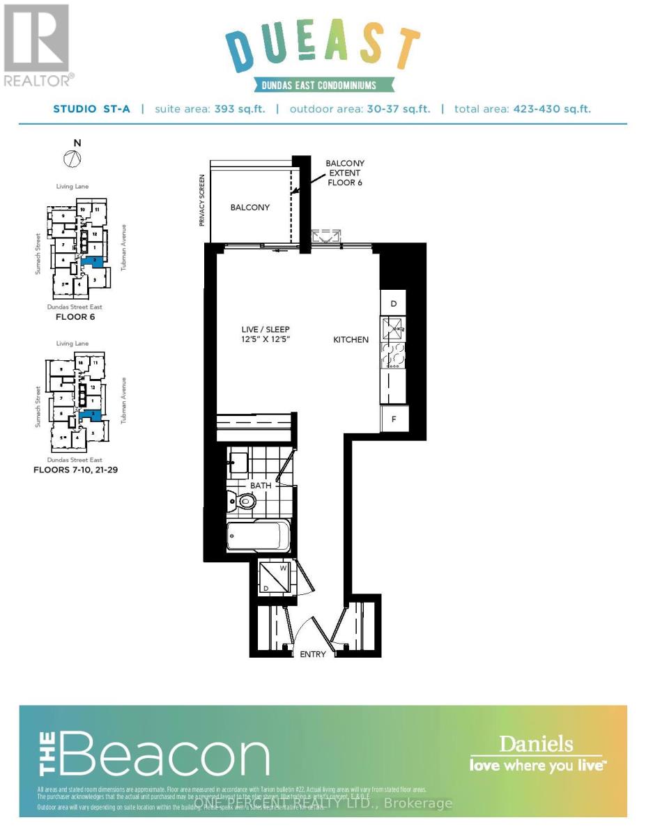 602 W - 225 Sumach Street, Toronto, Ontario  M5A 0P8 - Photo 11 - C12520708