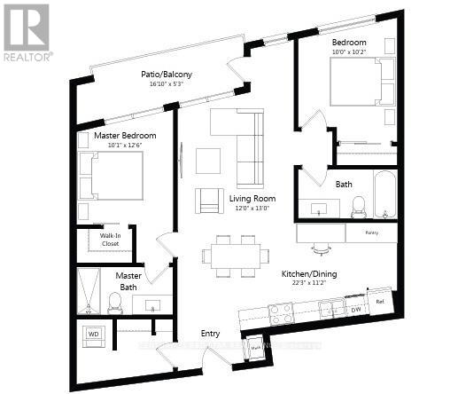 1405 - 1333 Weber Street E, Kitchener, Ontario  N2A 1C2 - Photo 17 - X12521088