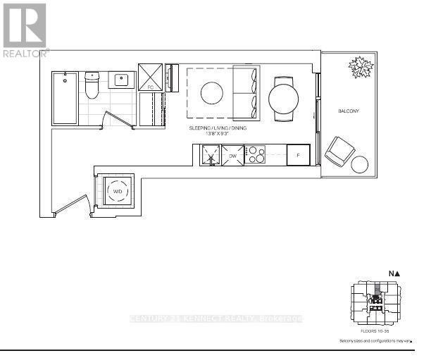 1507s - 110 Broadway Avenue, Toronto, Ontario  M4P 1V7 - Photo 19 - C12521258