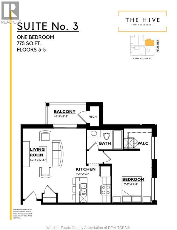 531 Pelissier Street Unit# 303, Windsor, Ontario  N9A 4L2 - Photo 3 - 25028202