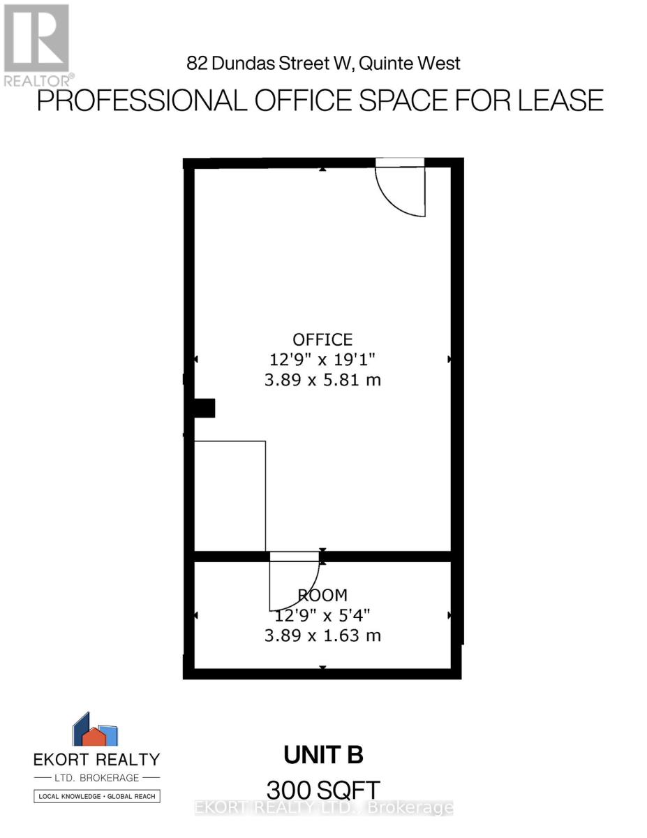 B - 82 Dundas Street W, Quinte West, Ontario  K8V 3P3 - Photo 2 - X12522024