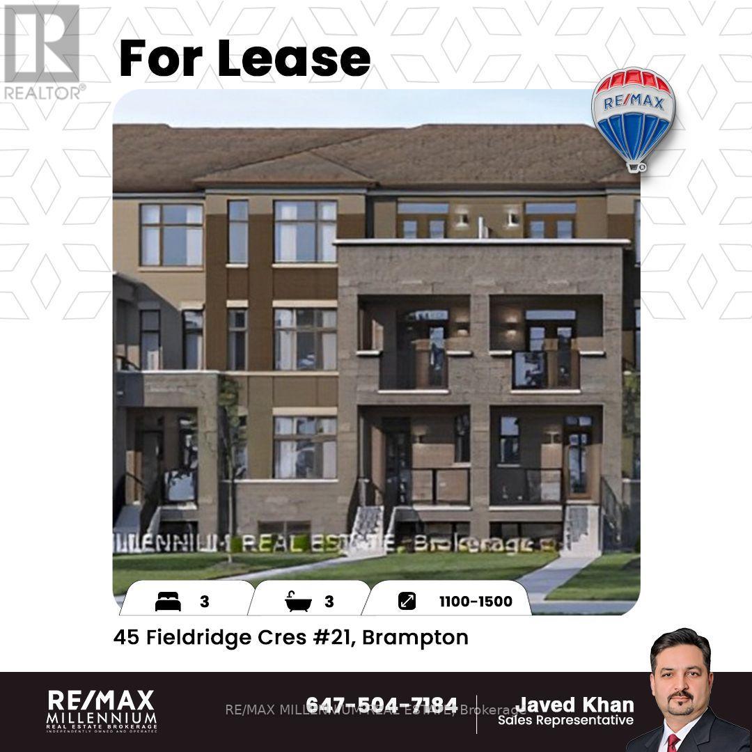 21 - 45 FIELDRIDGE CRESCENT, Brampton, Ontario