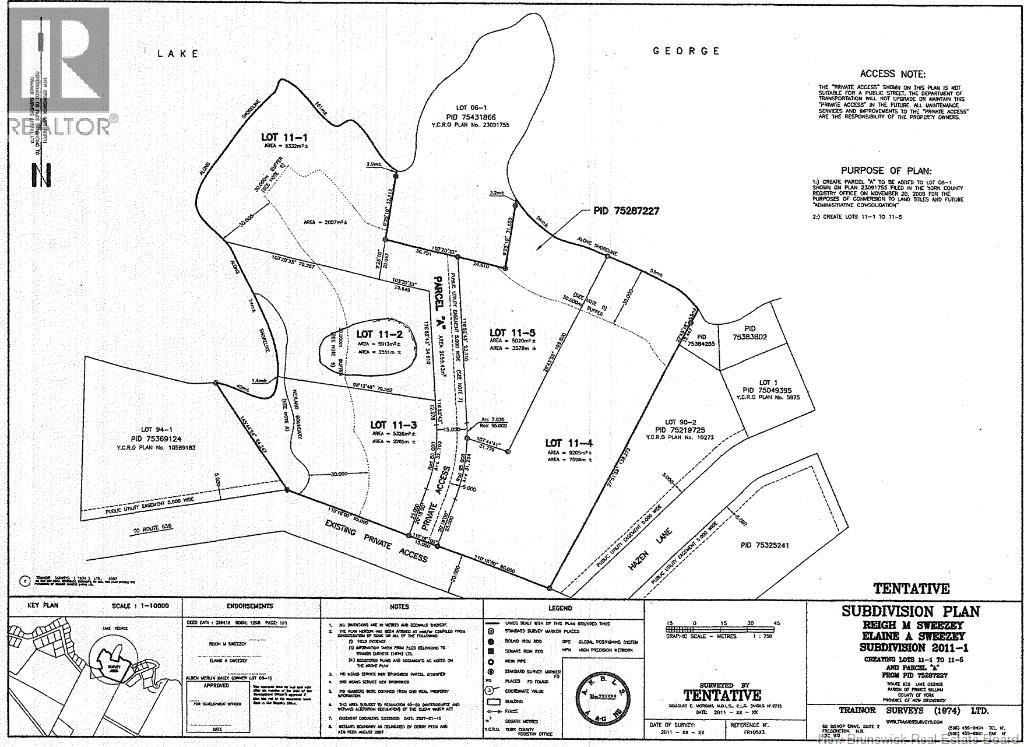 Lot 11-2 Hazen Lane, Lake George, New Brunswick  E6K 2N9 - Photo 2 - NB129630