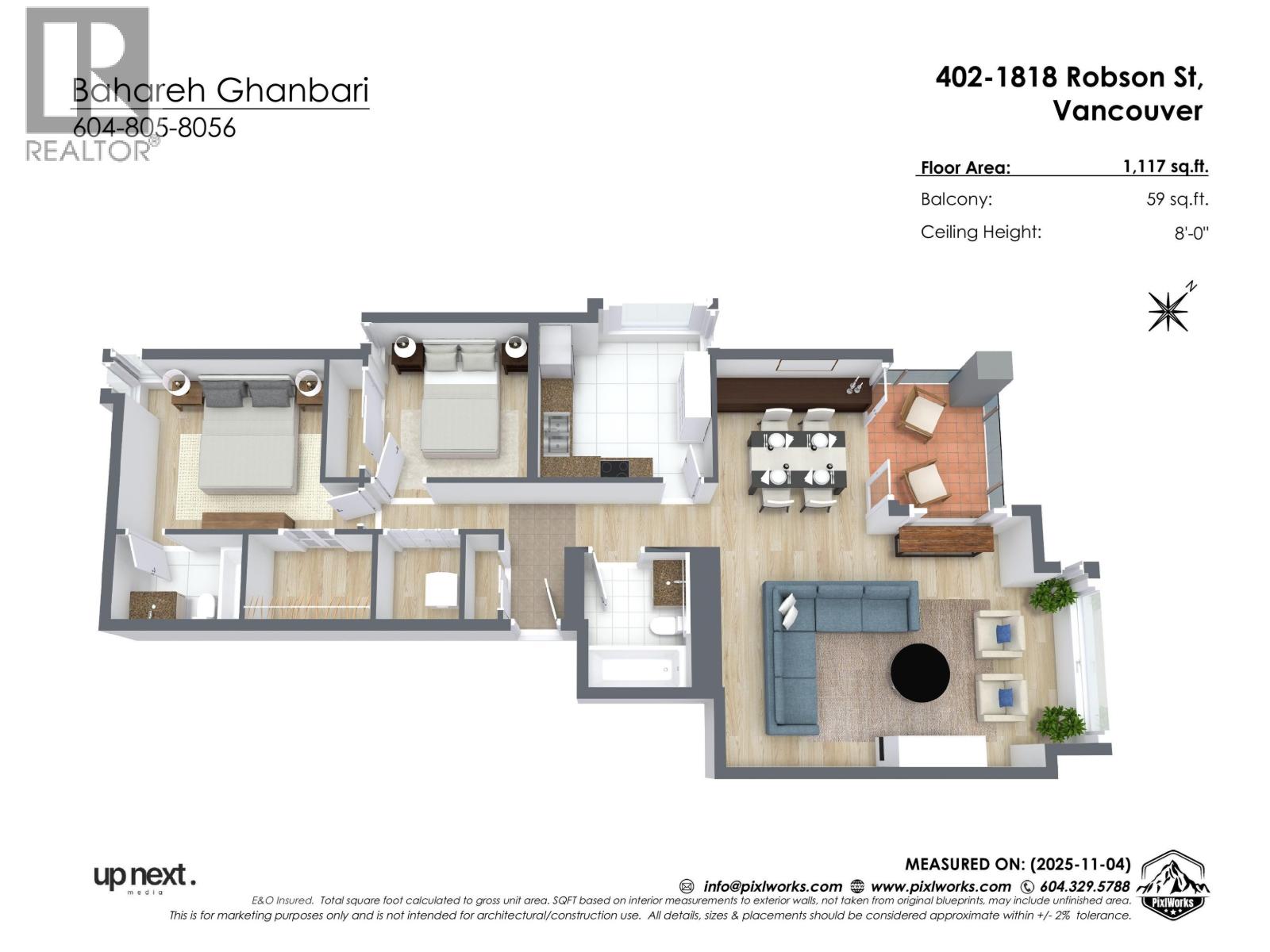 402 1818 Robson Street, Vancouver, British Columbia V6G 1E3 - Photo 23 - R3064809