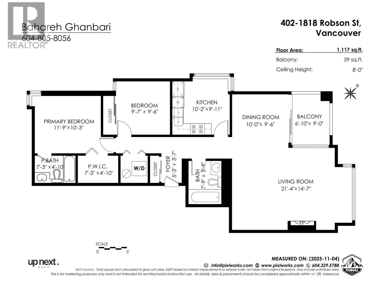 402 1818 Robson Street, Vancouver, British Columbia V6G 1E3 - Photo 24 - R3064809