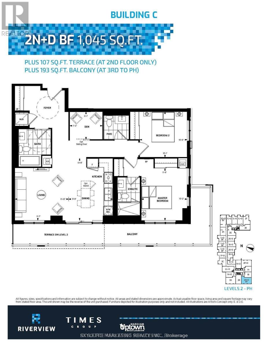 505 - 38 Water Walk Dr Drive, Markham, Ontario  L3R 6M8 - Photo 21 - N12522368