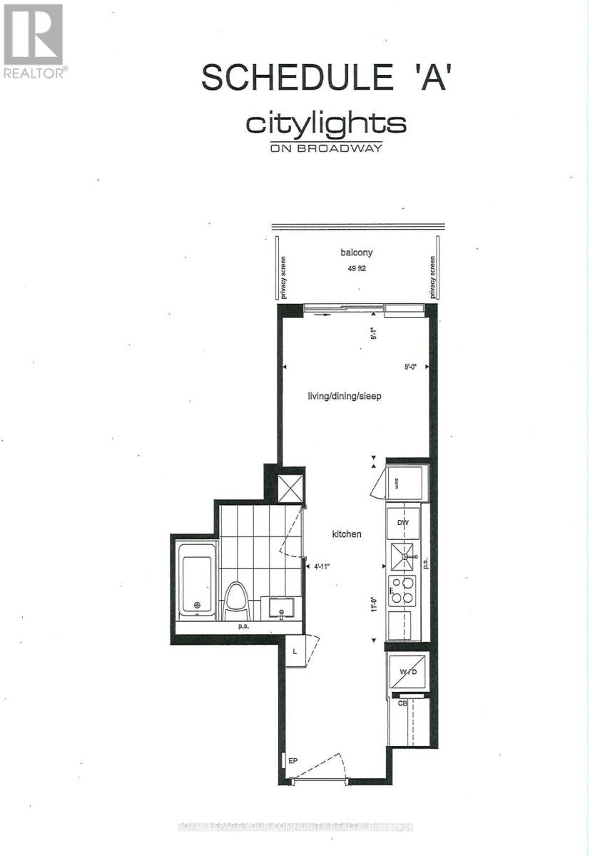 3507 - 195 Redpath Avenue, Toronto, Ontario M4P 0E4 - Photo 20 - C12477974