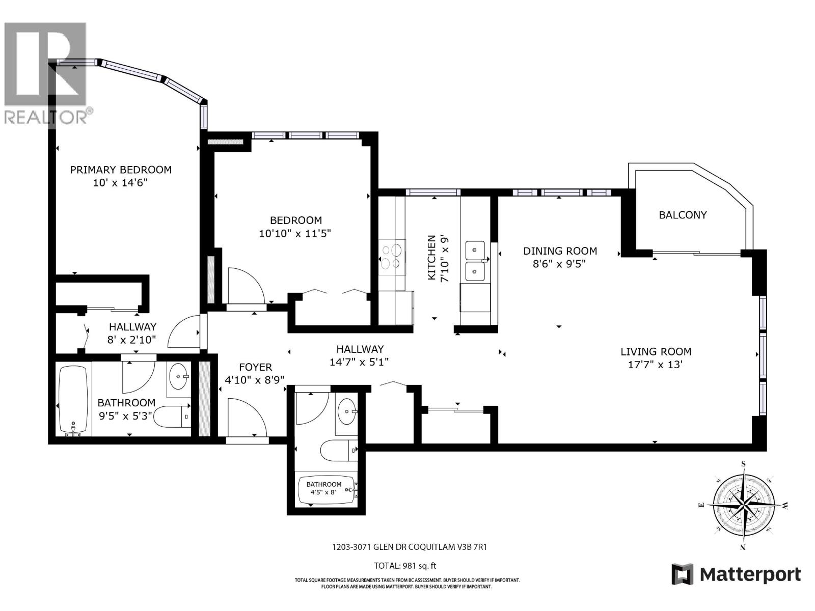 1203 3071 Glen Drive, Coquitlam, British Columbia  V3B 7R1 - Photo 32 - R3027459