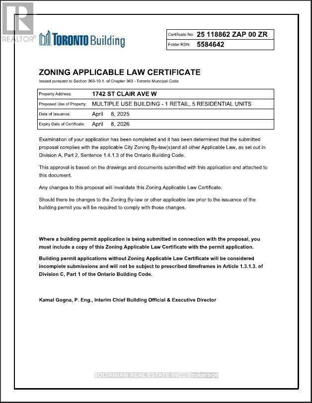 1742 St Clair Avenue W, Toronto, Ontario  M6N 1J3 - Photo 12 - W12523456