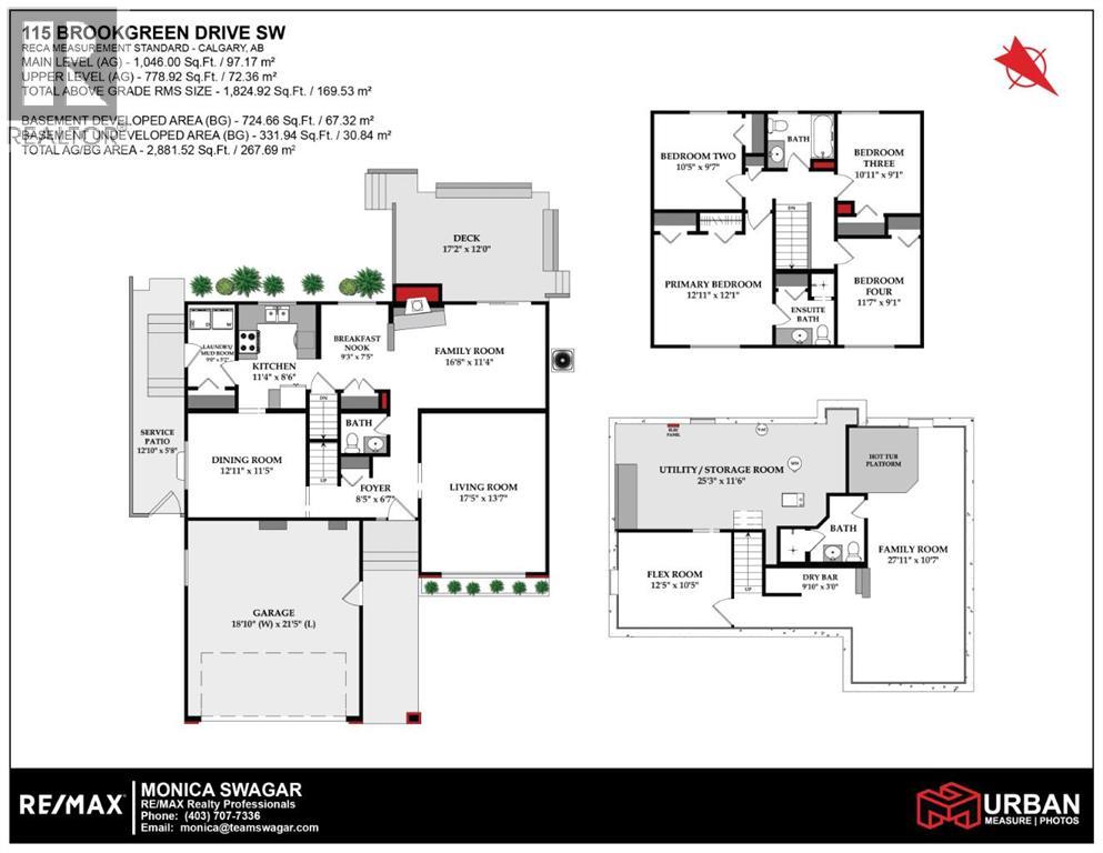 115 Brookgreen Drive Sw, Calgary, Alberta  T2W 2W4 - Photo 16 - A2268291