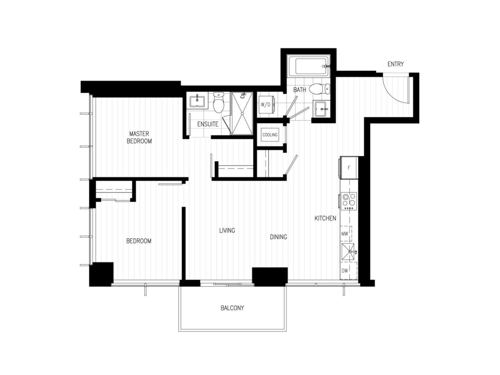 1805 13675 107a Avenue, Surrey, British Columbia  V3T 0X2 - Photo 25 - R3063550