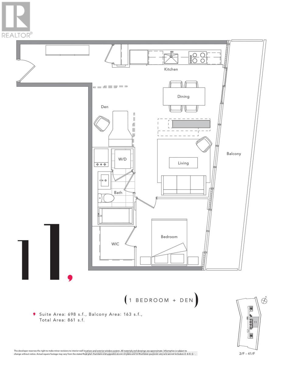 3511 - 117 Mcmahon Drive, Toronto, Ontario  M2K 0E4 - Photo 15 - C12524906