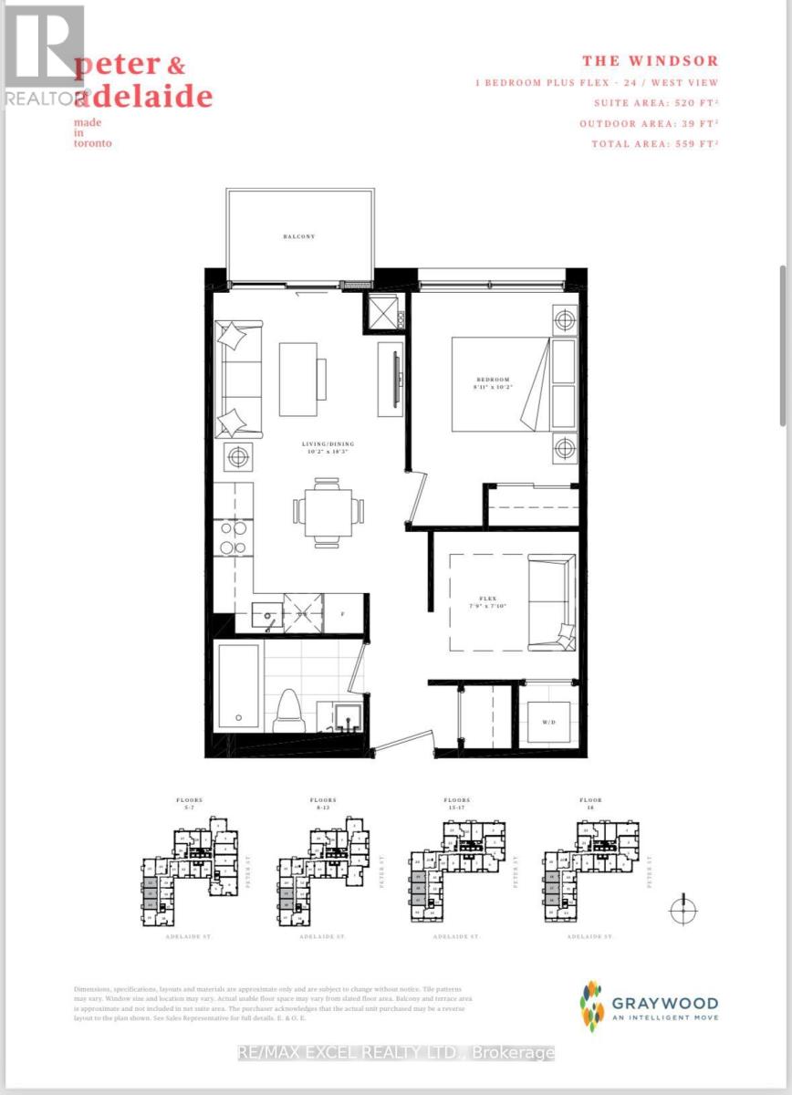 1519 - 108 Peter Street, Toronto, Ontario  M5V 0W2 - Photo 14 - C12525018