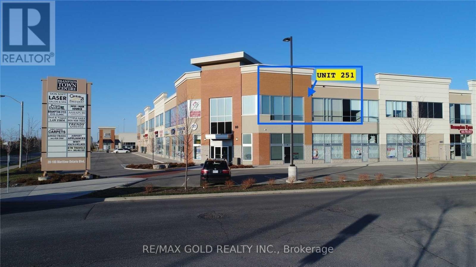 251 - 80 MARITIME ONTARIO BOULEVARD, Brampton, Ontario