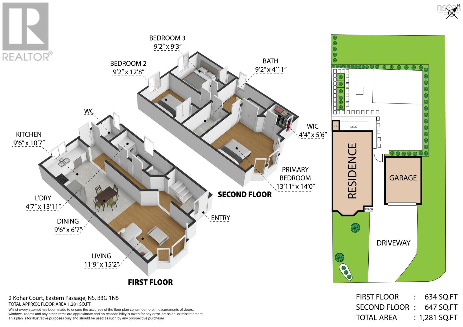 2 Kohar Court, Eastern Passage, Nova Scotia  B2N 1N5 - Photo 39 - 202527478
