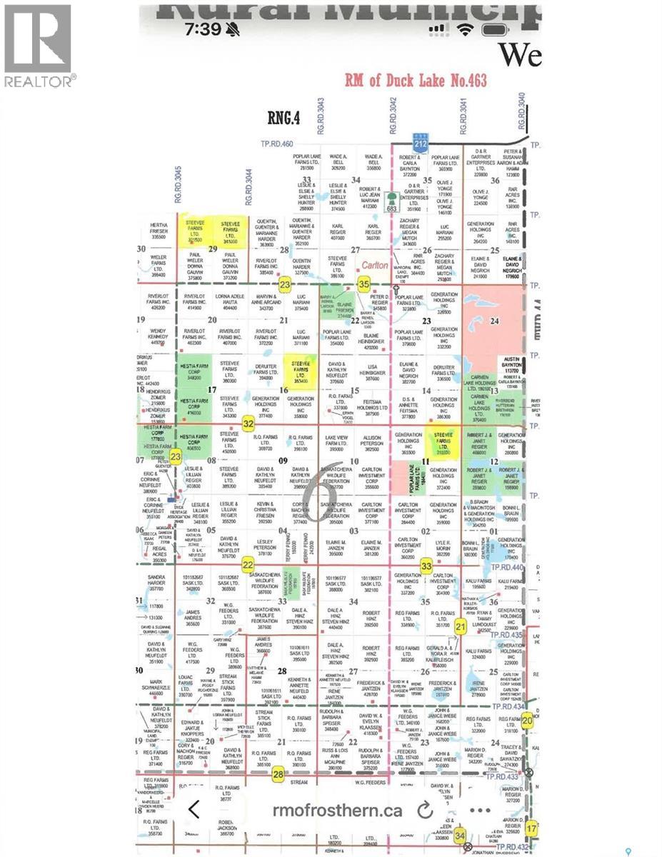 Steevee Farms Ltd, Land and Equipment, Rosthern Rm No. 403, Saskatchewan