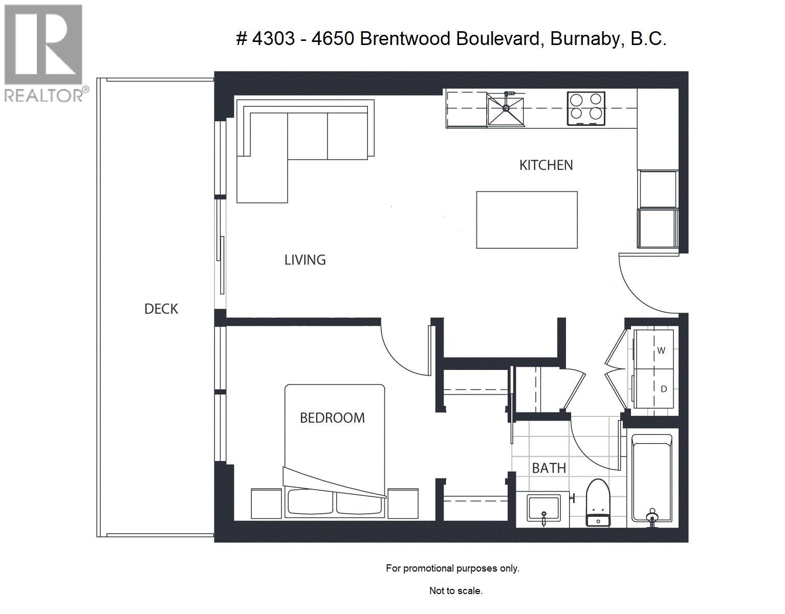 4303 4650 Brentwood Boulevard, Burnaby, British Columbia  V5C 0M3 - Photo 18 - R3064025