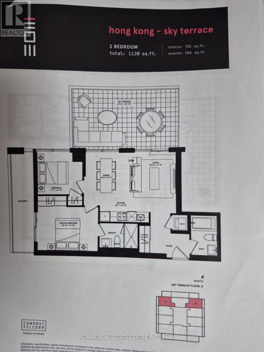 1907 - 4015 The Exchange, Mississauga, Ontario  L5B 0N9 - Photo 10 - W12526006