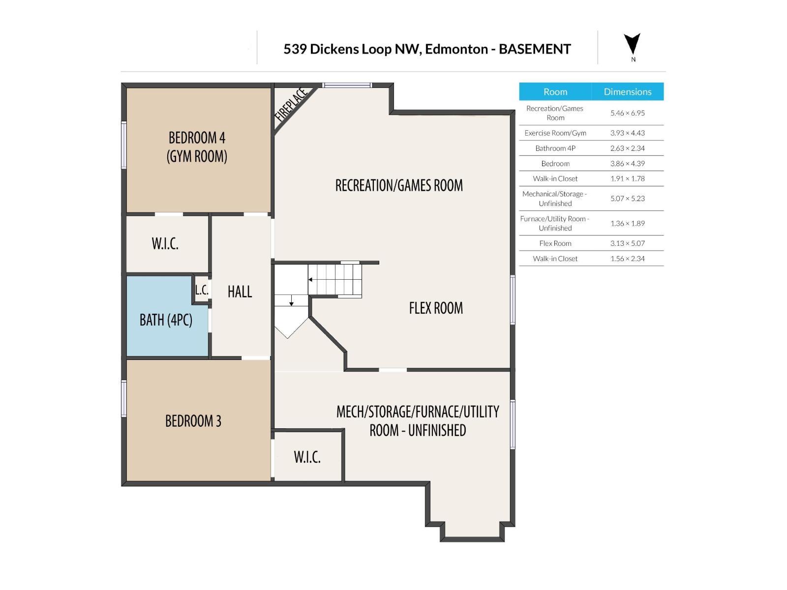 539 Dickens Lo Nw, Edmonton, Alberta  T6M 2S1 - Photo 71 - E4465174