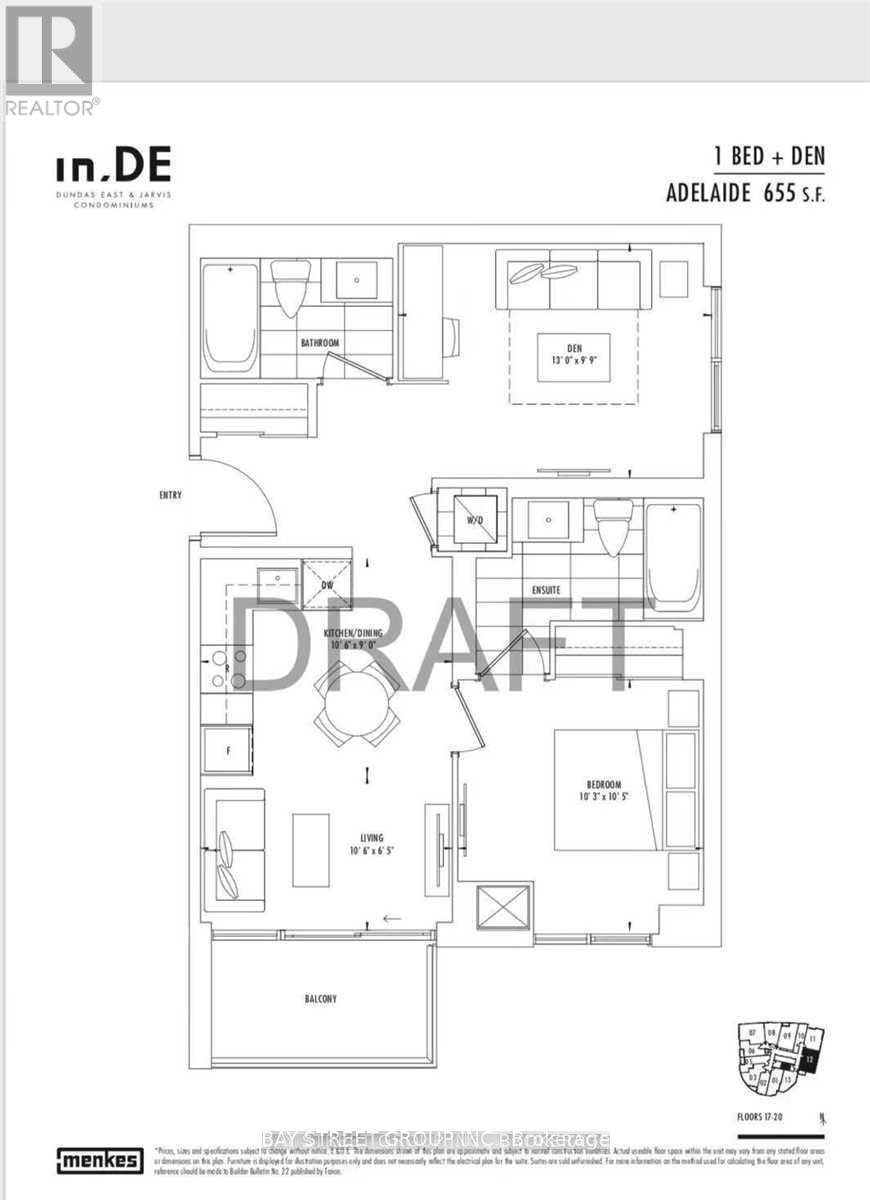 1912 - 219 Dundas Street E, Toronto, Ontario  M5A 0V1 - Photo 3 - C12526436