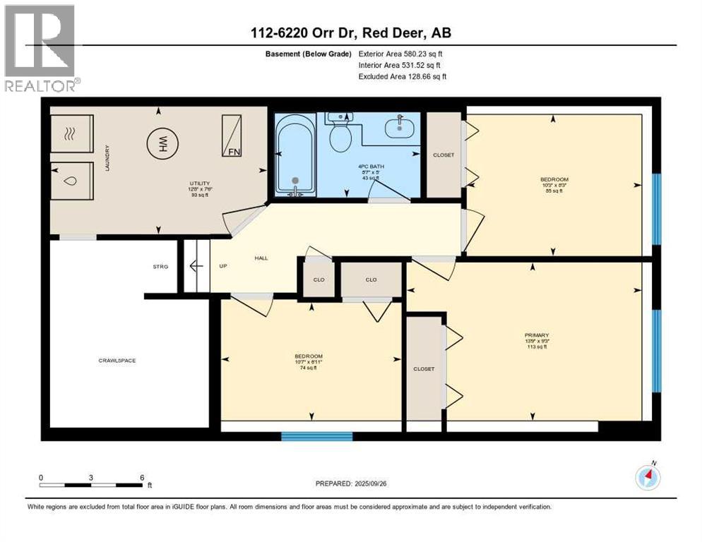 112, 6220 Orr Drive, Red Deer, Alberta  T4P 3Z8 - Photo 29 - A2260259