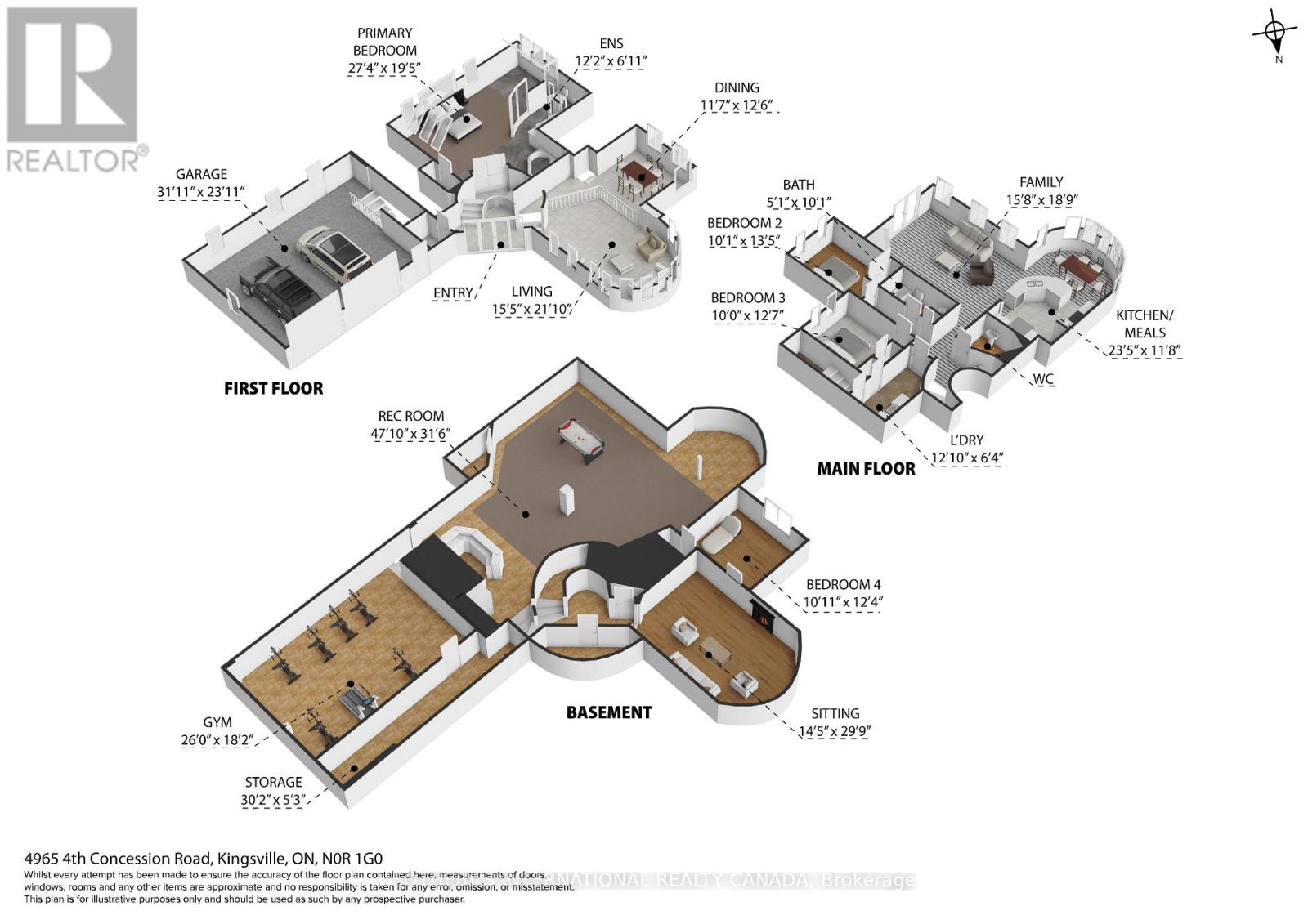 4965 4th Concession, Amherstburg, Ontario  N0R 1G0 - Photo 43 - X12526996