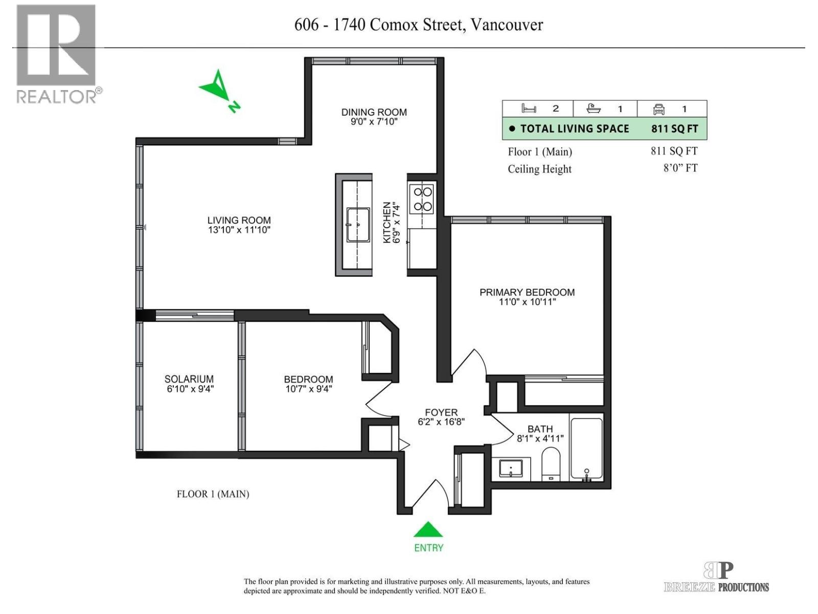 606 1740 Comox Street, Vancouver, British Columbia  V6G 2Z1 - Photo 22 - R3043855