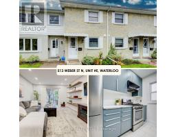 E - 513 WEBER STREET N, Waterloo, Ontario