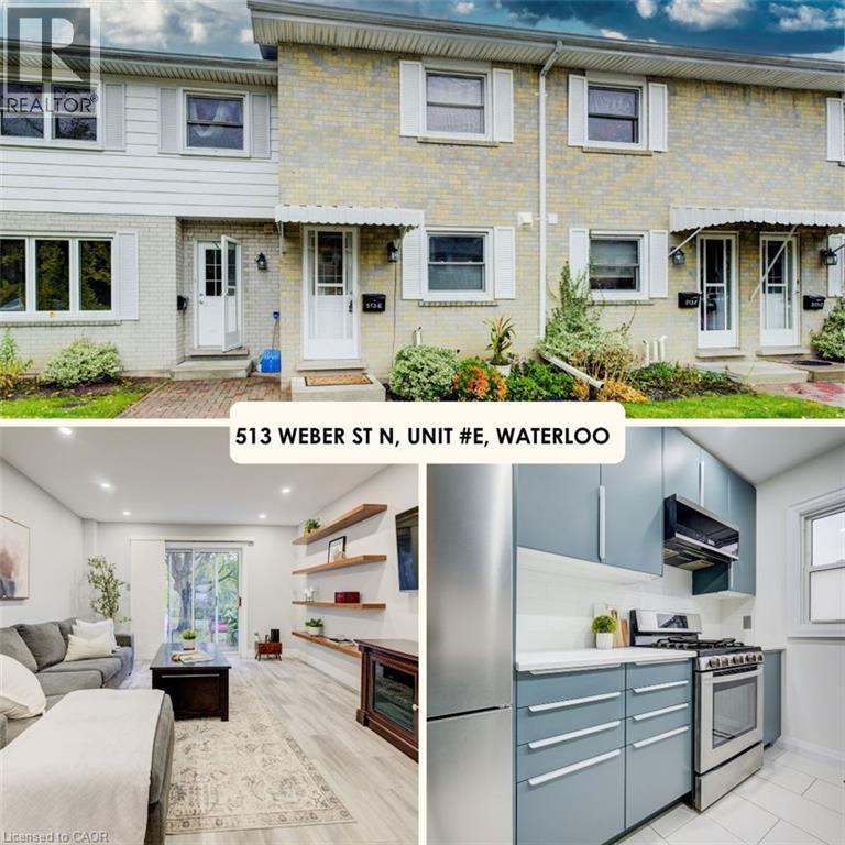 513 WEBER Street Unit# E, Waterloo, Ontario