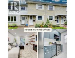 513 WEBER Street Unit# E, Waterloo, Ontario