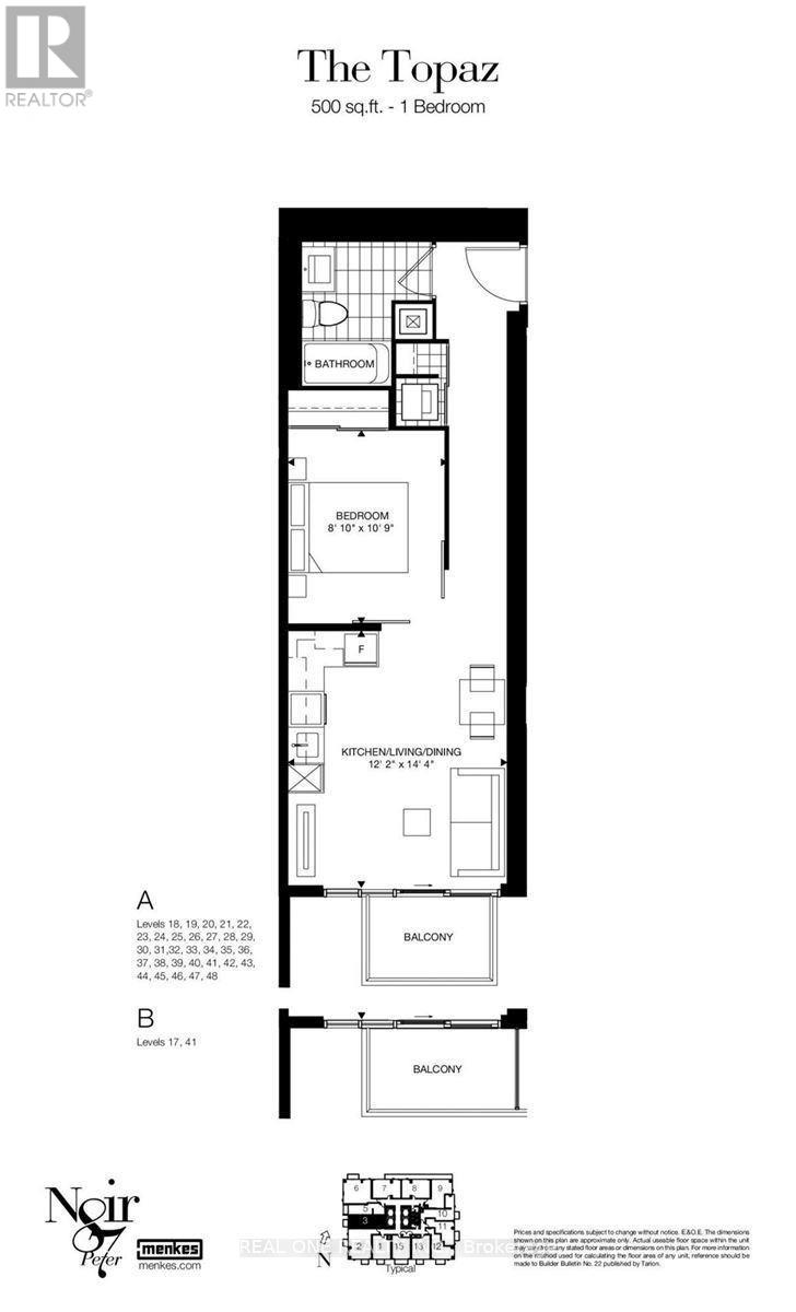 4403 - 87 Peter Street, Toronto, Ontario  M5V 0P1 - Photo 3 - C12528212