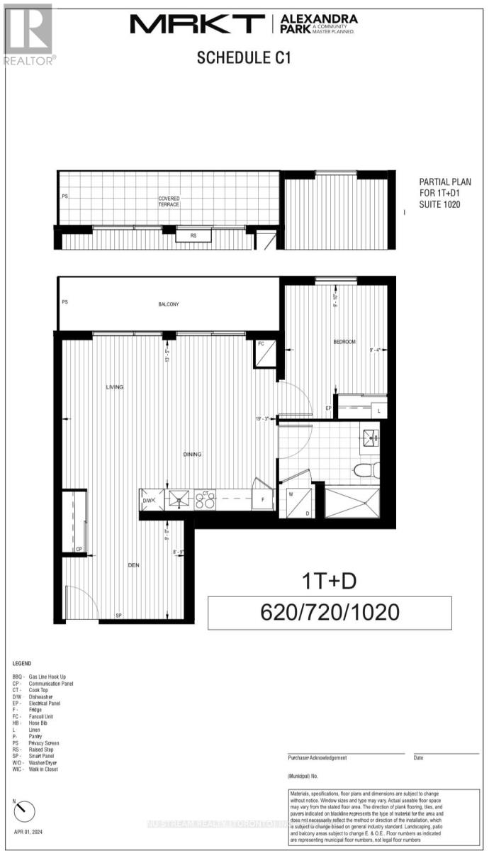 1020 - 115 Denison Avenue, Toronto, Ontario  M5T 2N1 - Photo 2 - C12528586