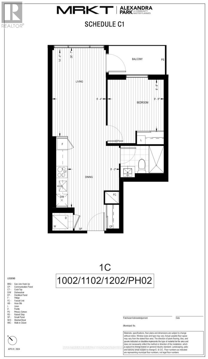 1102 - 115 Denison Avenue, Toronto, Ontario  M5T 2N1 - Photo 2 - C12528588