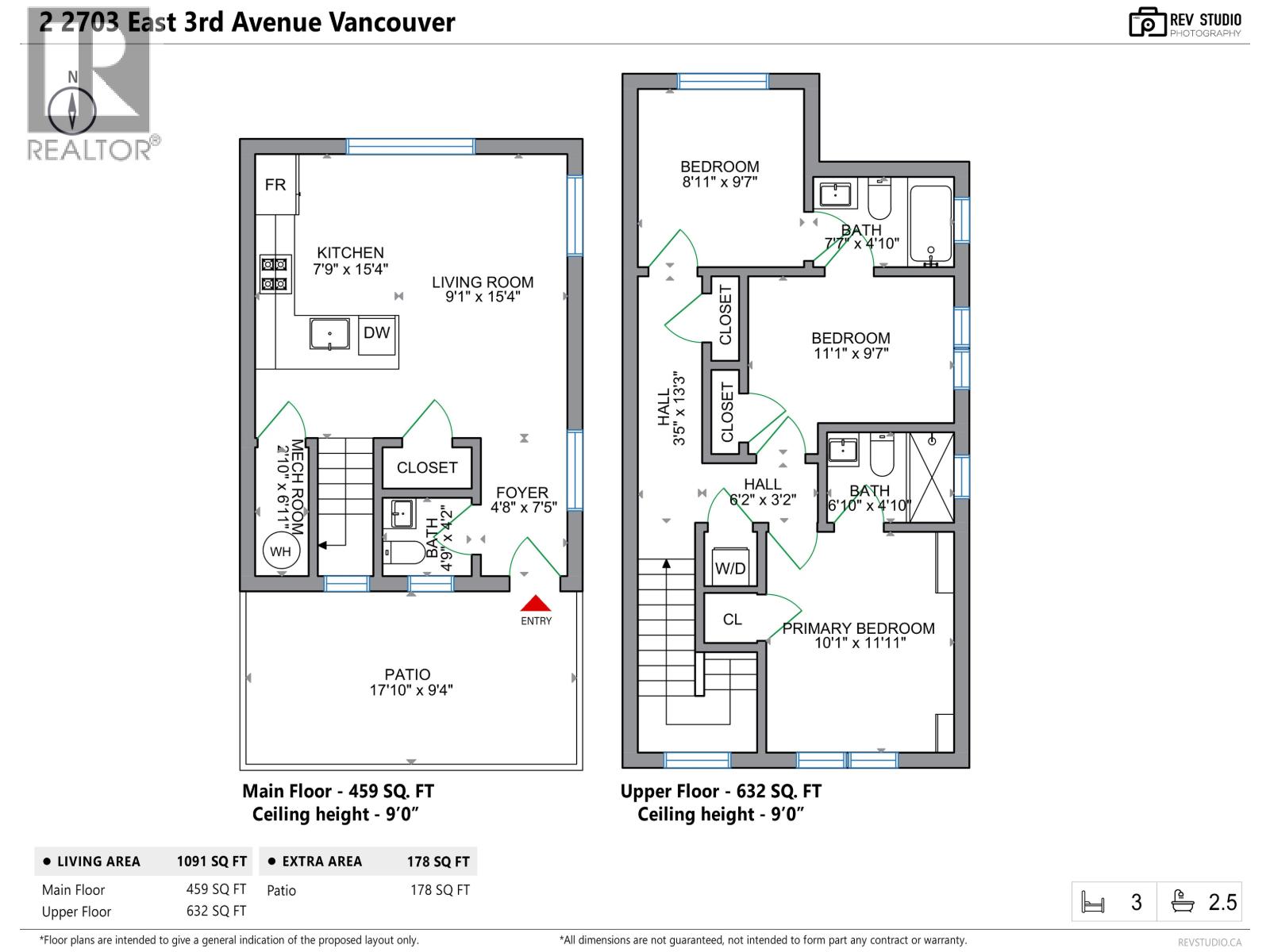 2 2703 East 3rd Avenue, Vancouver, British Columbia V5M 1H3 - Photo 19 - R3051327