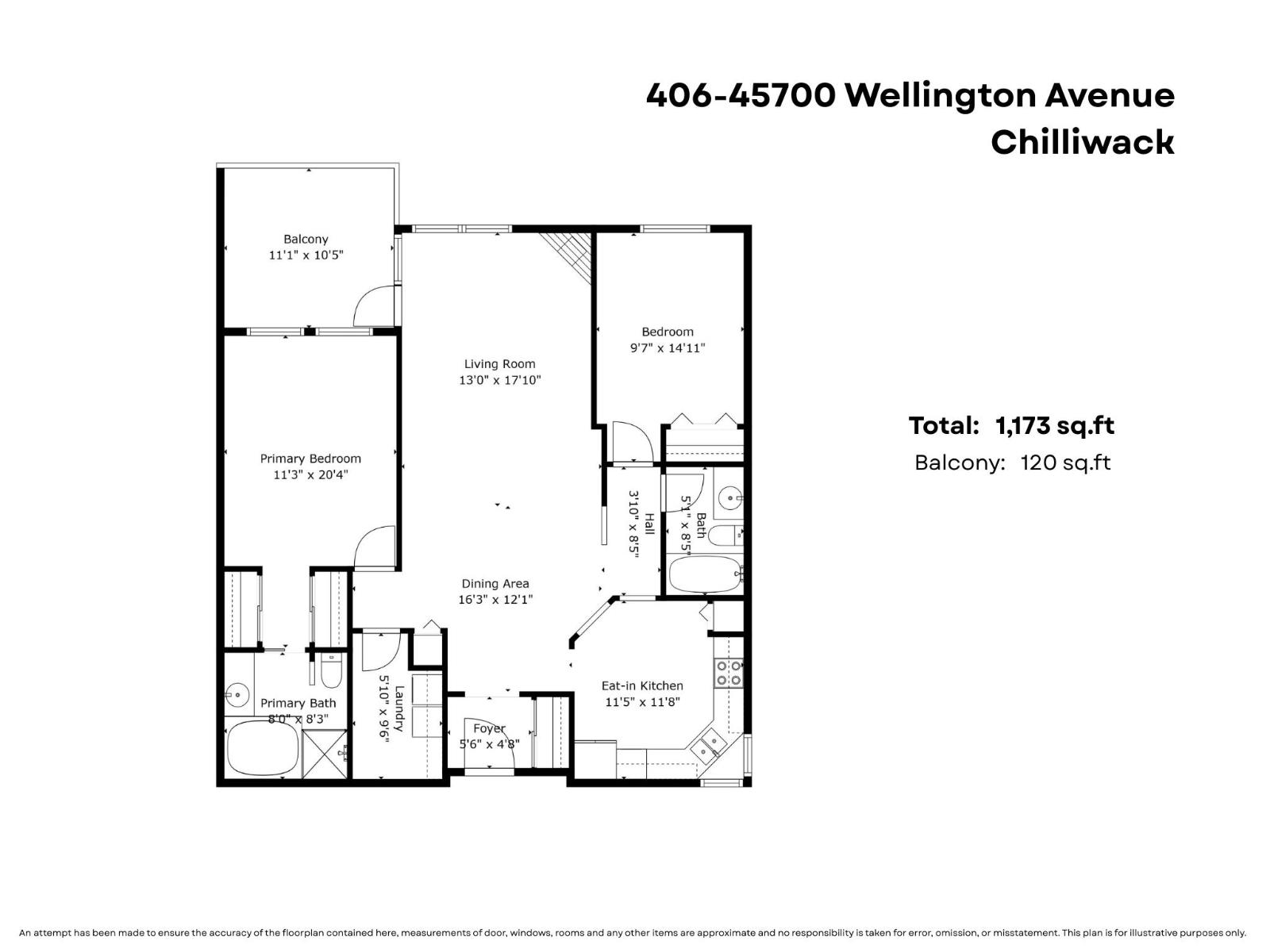 406 45700 Wellington Avenue, Chilliwack Proper West, Chilliwack, British Columbia  V2P 2E4 - Photo 6 - R3066113