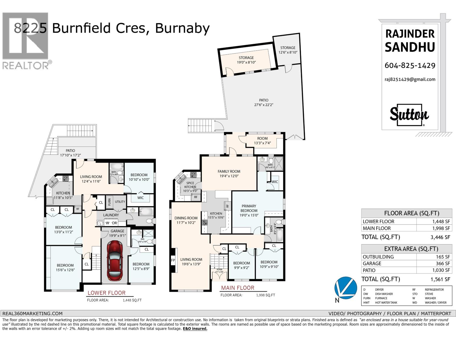 8225 NW BURNFIELD CRESCENT, Burnaby, British Columbia