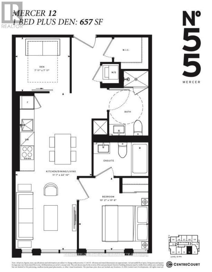 2812 - 55 Mercer Street, Toronto, Ontario  M5V 3W2 - Photo 2 - C12532434