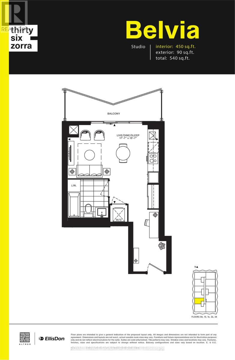 1610 - 36 Zorra Street, Toronto, Ontario  M8Z 1R7 - Photo 11 - W12532744