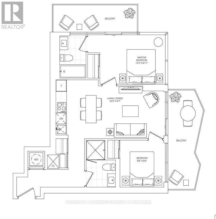 1505 - 110 Broadway Avenue, Toronto, Ontario  M4P 1V7 - Photo 42 - C12530440