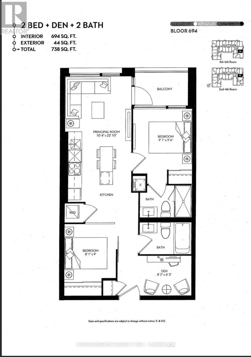 508 - 8 Tippett Road, Toronto, Ontario  M3H 0E7 - Photo 2 - C12534278