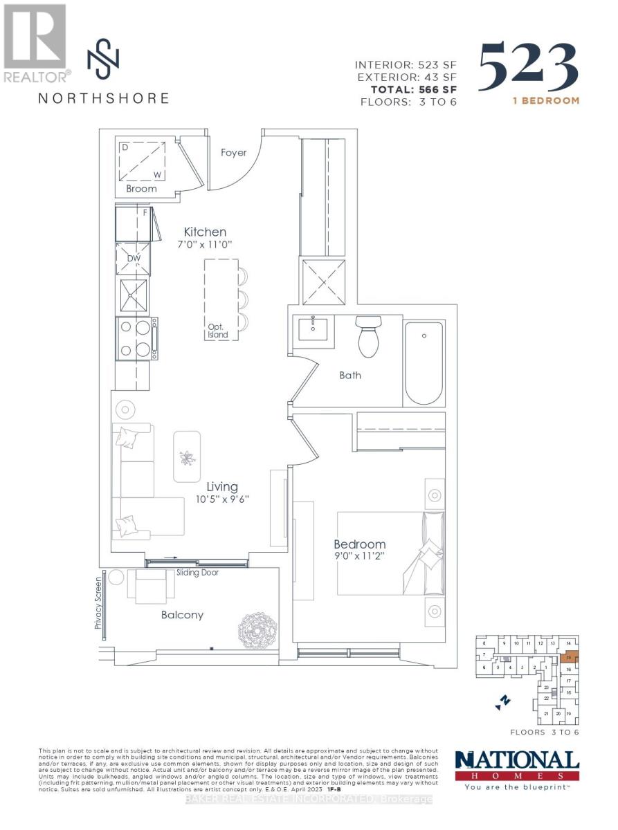 315 - 500 PLAINS ROAD E, Burlington, Ontario
