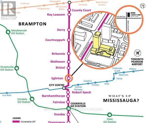 2508 - 5105 Hurontario Street, Mississauga, Ontario  L4Z 0C9 - Photo 18 - W12525124