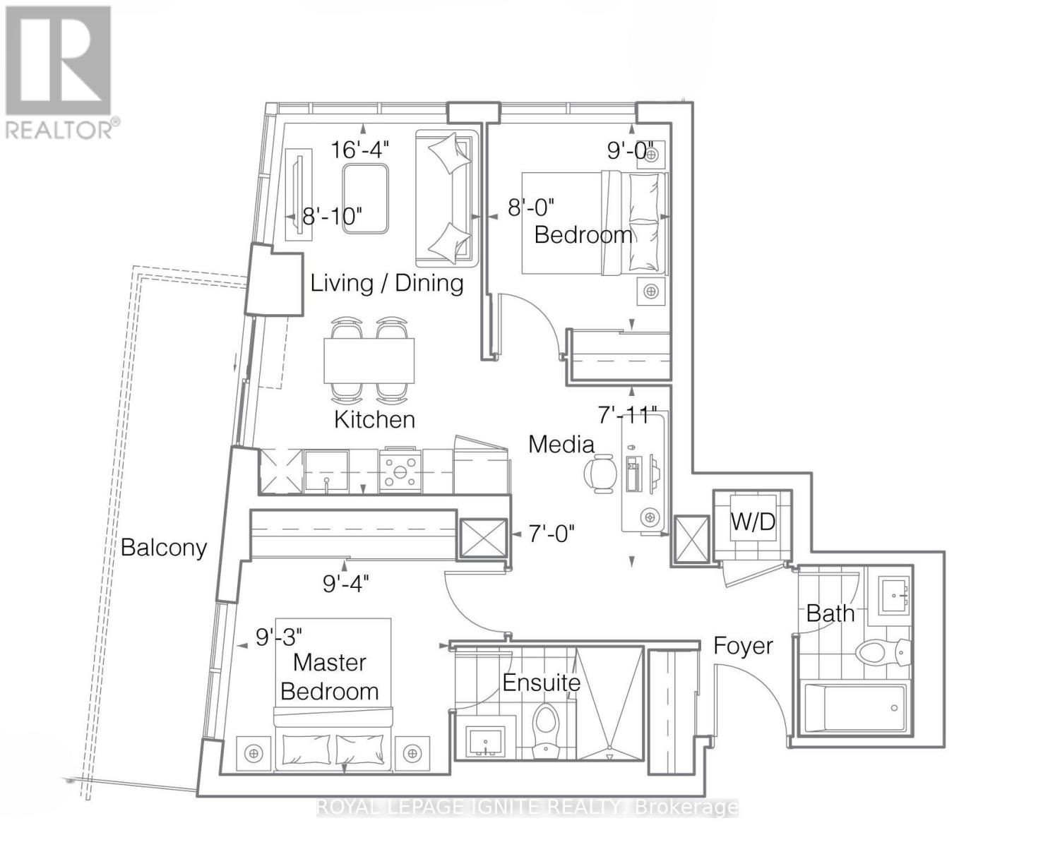 2508 - 5105 Hurontario Street, Mississauga, Ontario  L4Z 0C9 - Photo 19 - W12525124