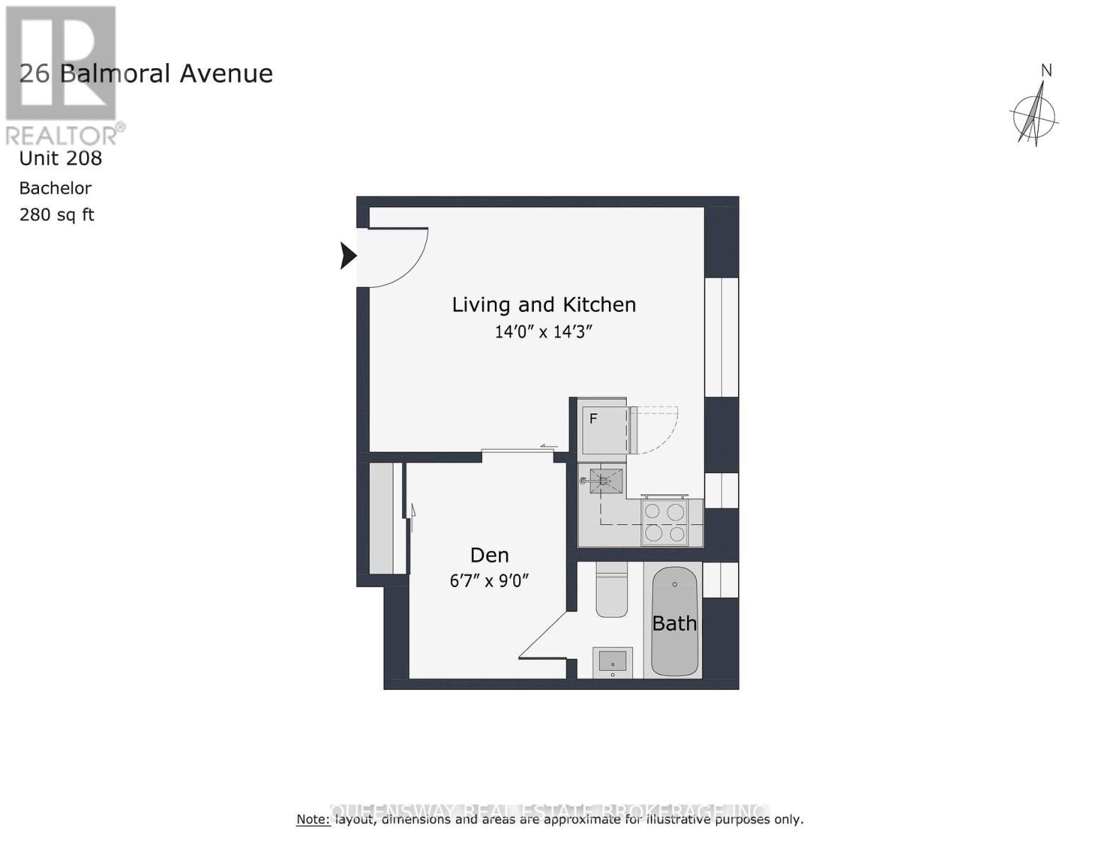 208 - 26 Balmoral Avenue, Toronto, Ontario  M4V 1J4 - Photo 15 - C12535260