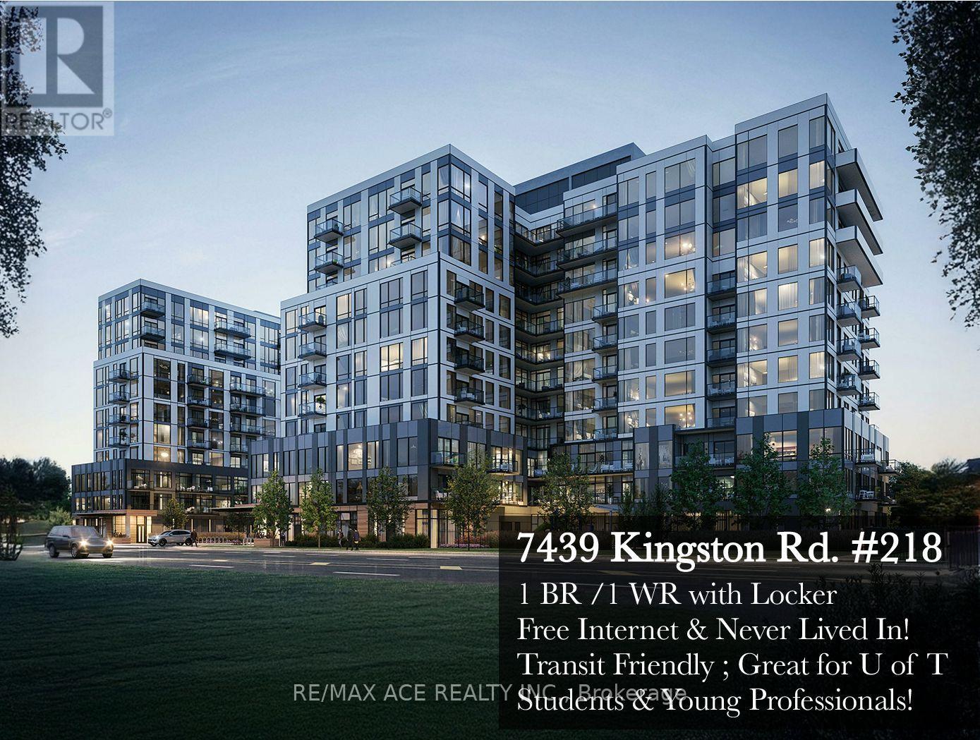 218 - 7439 KINGSTON ROAD, Toronto, Ontario