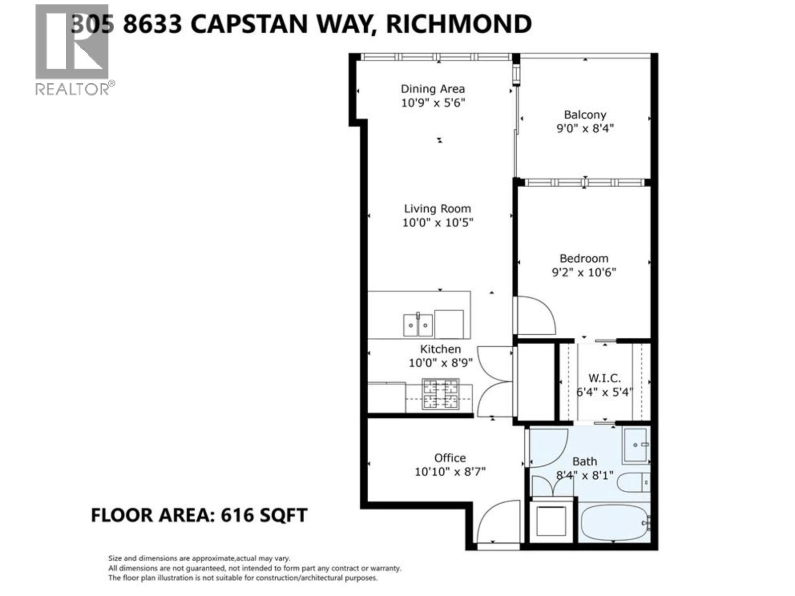 305 8633 Capstan Way, Richmond, British Columbia  V6X 0N5 - Photo 8 - R3065840