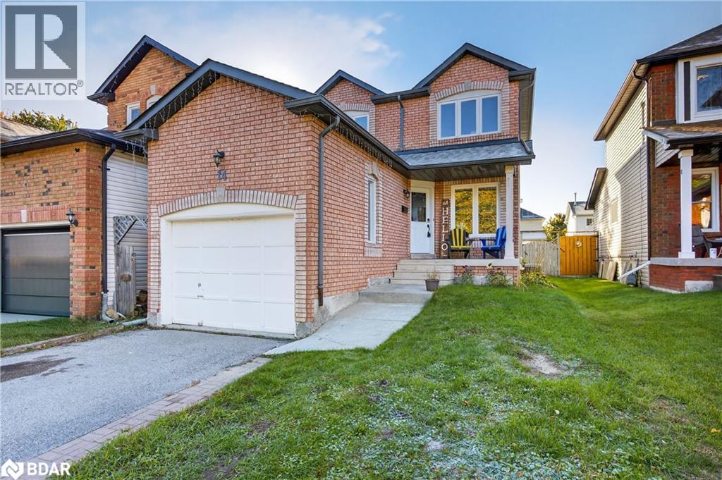 Fantastic Family Home in a Great Neighbourhood! This inviting 3-bedroom home offers a warm and functional layout perfect for family living. The main floor features a bright family room just off the kitchen, complete with sliding glass doors leading to a fenced backyard with a small patio —ideal for BBQs or relaxing outdoors. A convenient 2-piece bathroom completes the main level. Upstairs, the primary bedroom boasts a walk-in closet and semi-ensuite access to a 4-piece bathroom. The upper level offers two additional bedrooms featuring large windows and plenty of natural light. The lower level offers a partially finished basement with a pool table — great for entertaining or creating a rec space. Located in a family friendly neighbourhood. Don’t miss out – come take a look at your new home! (id:48254)