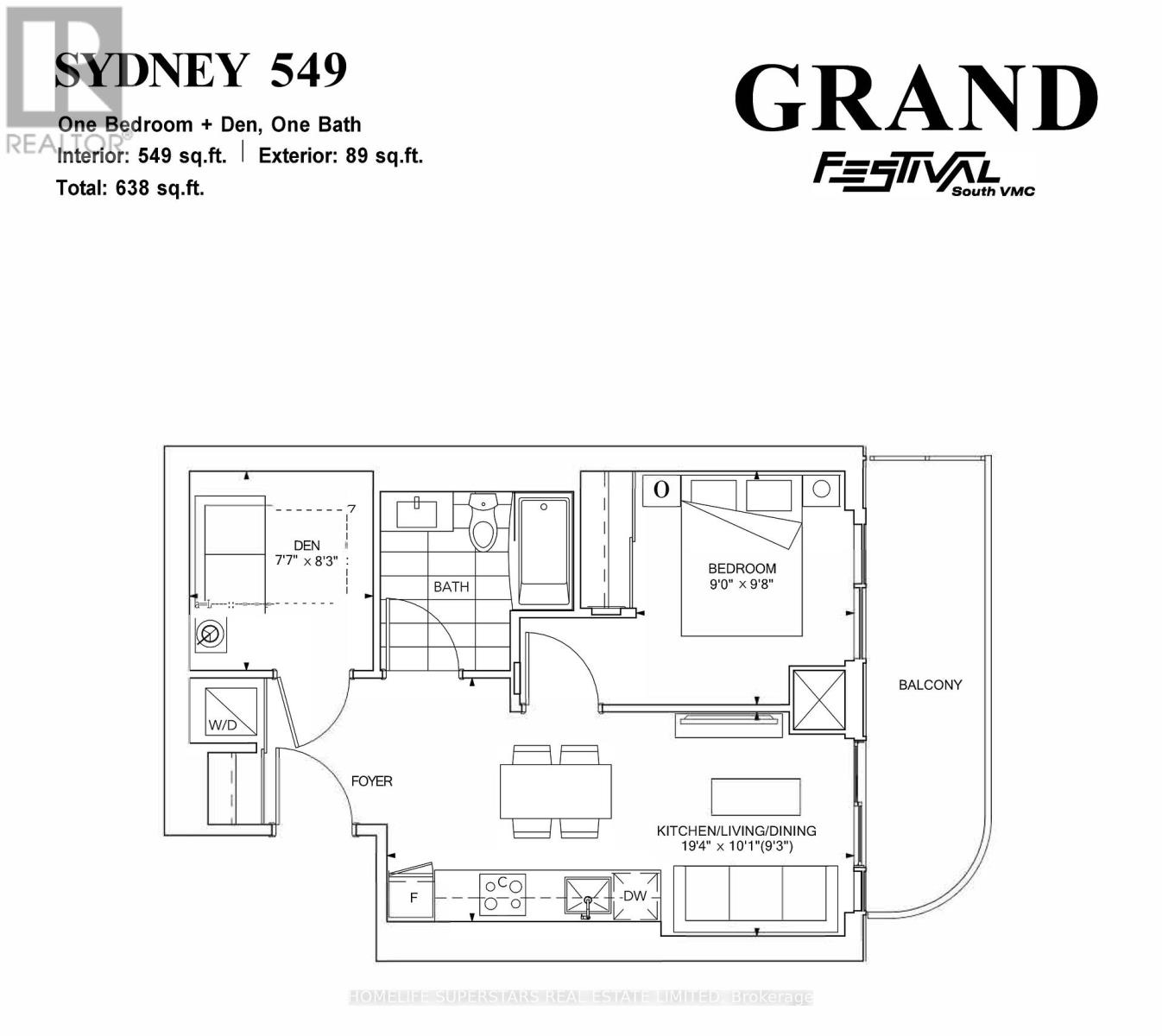 908 - 8 Interchange Way, Vaughan, Ontario  L4K 5Z7 - Photo 5 - N12535944